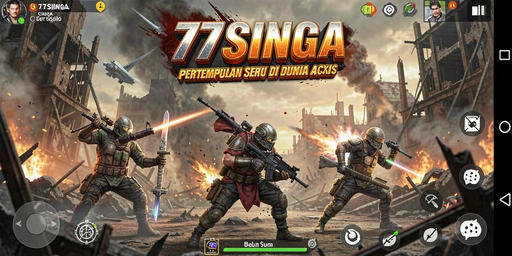Tangkapan layar gameplay <strong>77SINGA</strong> yang seru dan mendebarkan.