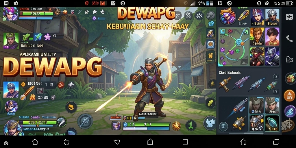 Tampilan antarmuka DEWAPG yang modern dan fungsional untuk kemudahan penggunaan.