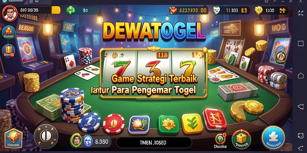Gameplay menarik dan seru dalam DEWATOGEL