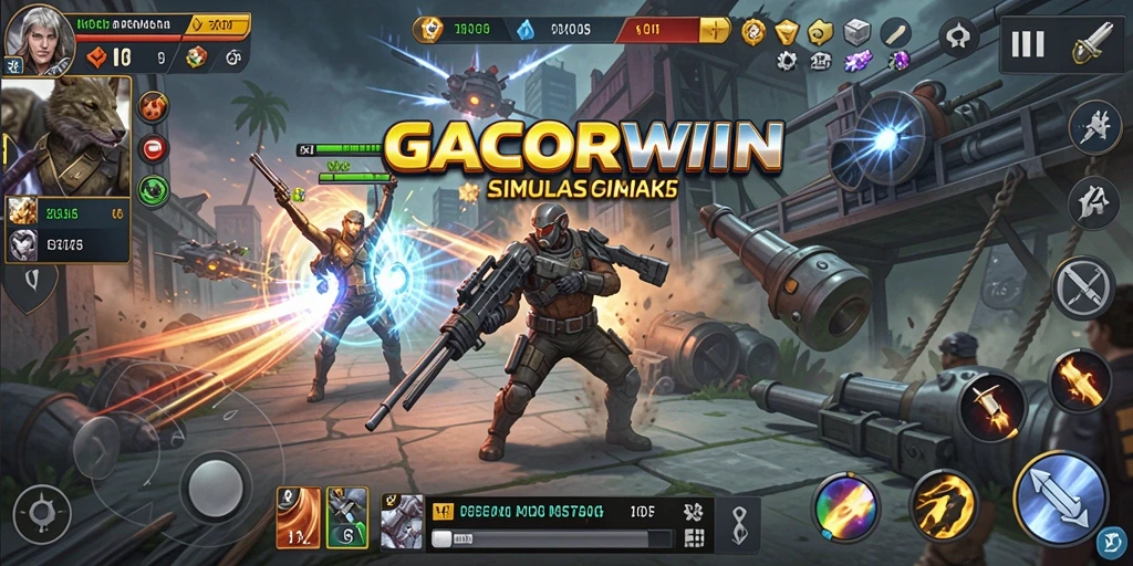 Gameplay menarik dan seru dari GACORWIN dalam simulasi manajemen usaha.