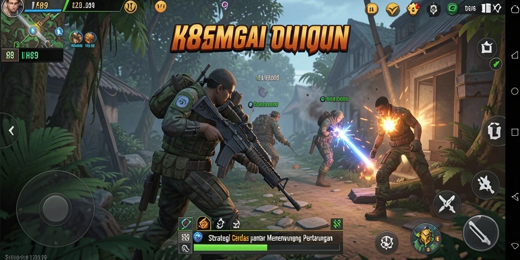 Tampilan gameplay H89 menampilkan pertarungan strategi yang mendebarkan.