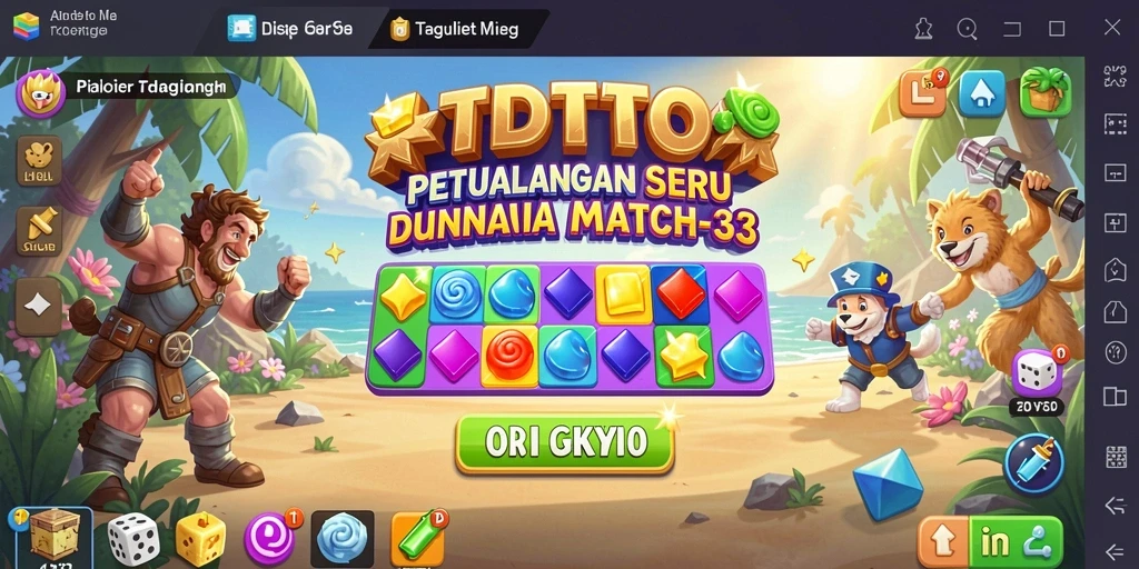 Gameplay LTDTOTO yang menantang dan penuh warna.