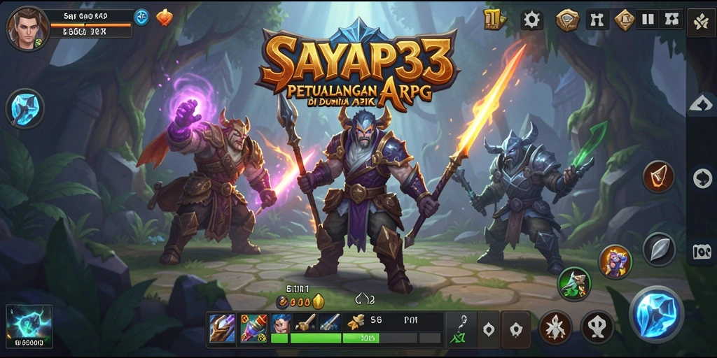 Gameplay seru dari SAYAP33 dengan pertarungan yang menegangkan.