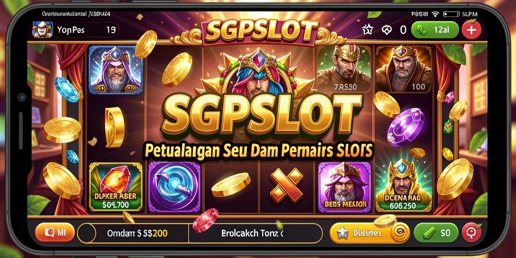 Tampilan menarik dari gameplay petualangan di SGPSLOT.